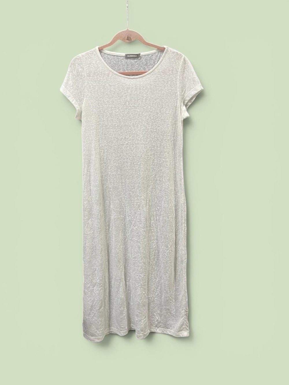 Alembika | Long White Flowy Dress | Size 8-10 - Picture 2 of 4